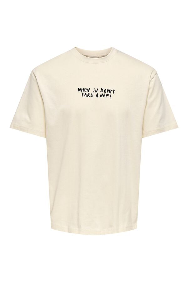 Only & Sons T-shirt de manga curta branco