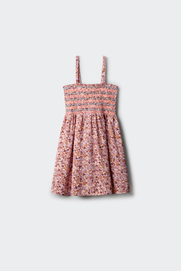 Springfield Kids Vestido flores ni&ntilde;a morado/lila