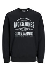 Jack & Jones PLUS Sudadera est&aacute;ndar fit Plus negro