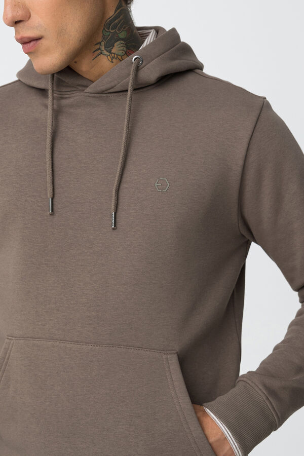 Tiffosi Hoodie B&aacute;sico nude