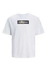 Jack & Jones T-shirt fit relaxed branco