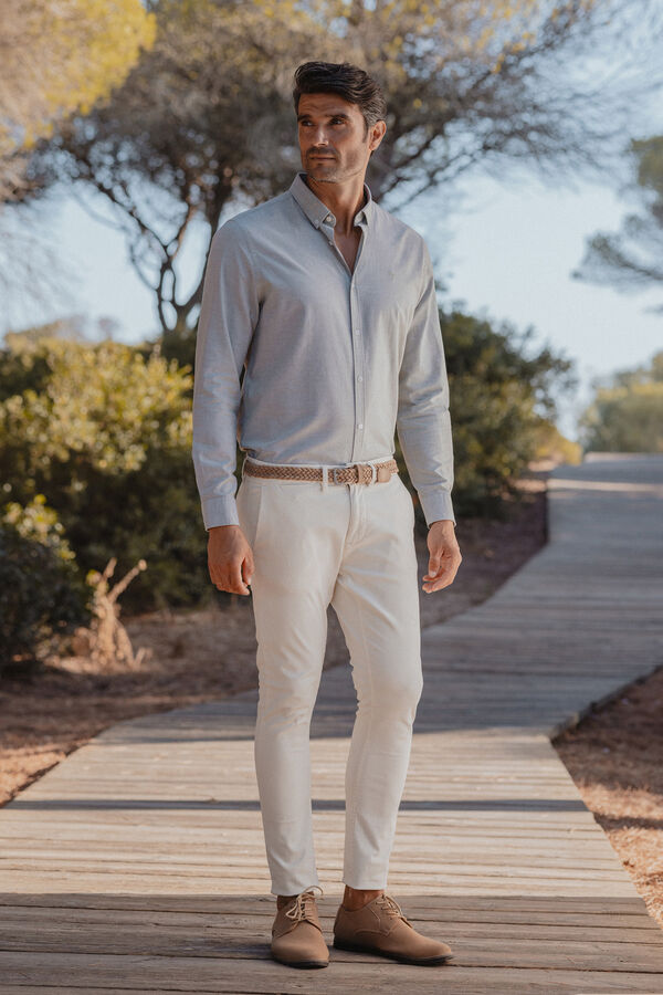 Celopman Camisa Oxford Lisa  verde