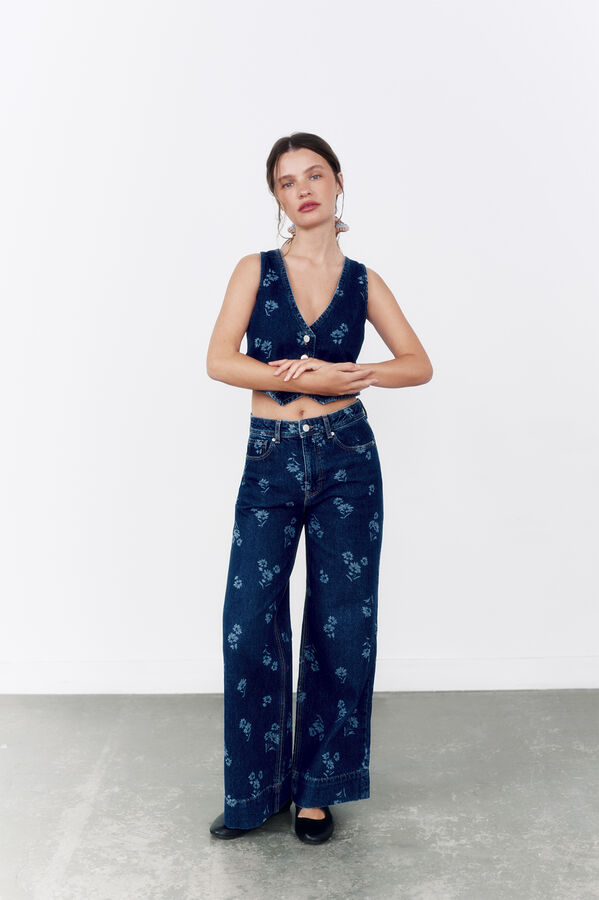 High Spirits Colete "Cam&eacute;lia"  azul