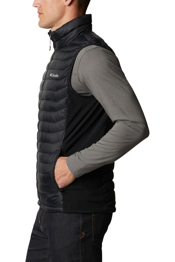 Columbia Colete Columbia Powder Pass™ para homem preto