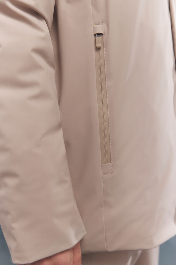 Springfield Parka acolchoada t&eacute;rmica cru