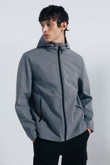 Springfield Parka t&eacute;cnica shofshell cinzento