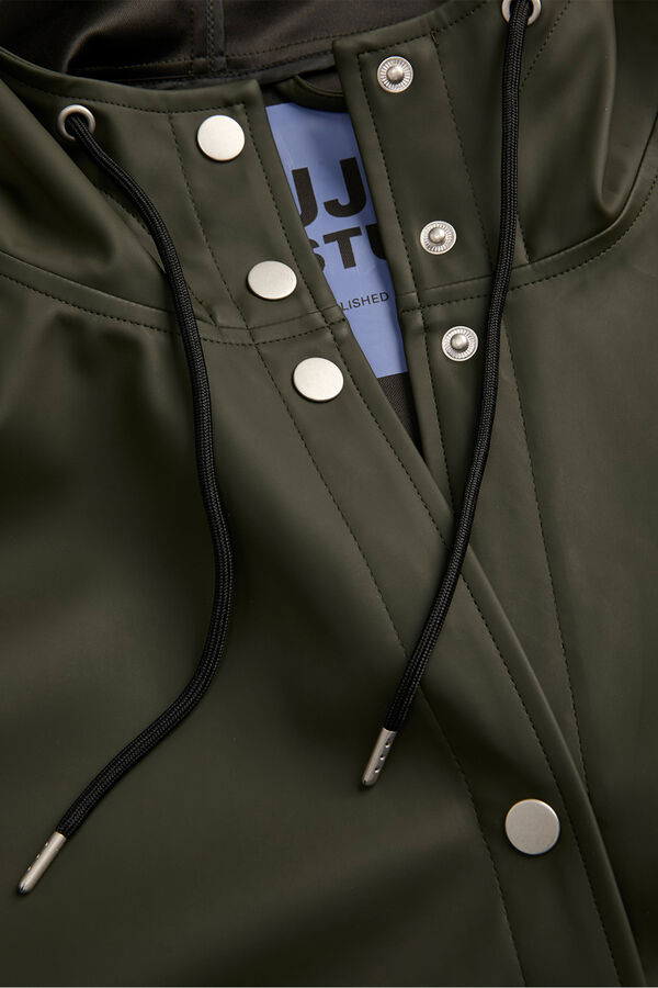 Jack & Jones Trench de ajuste relaxado cinzento