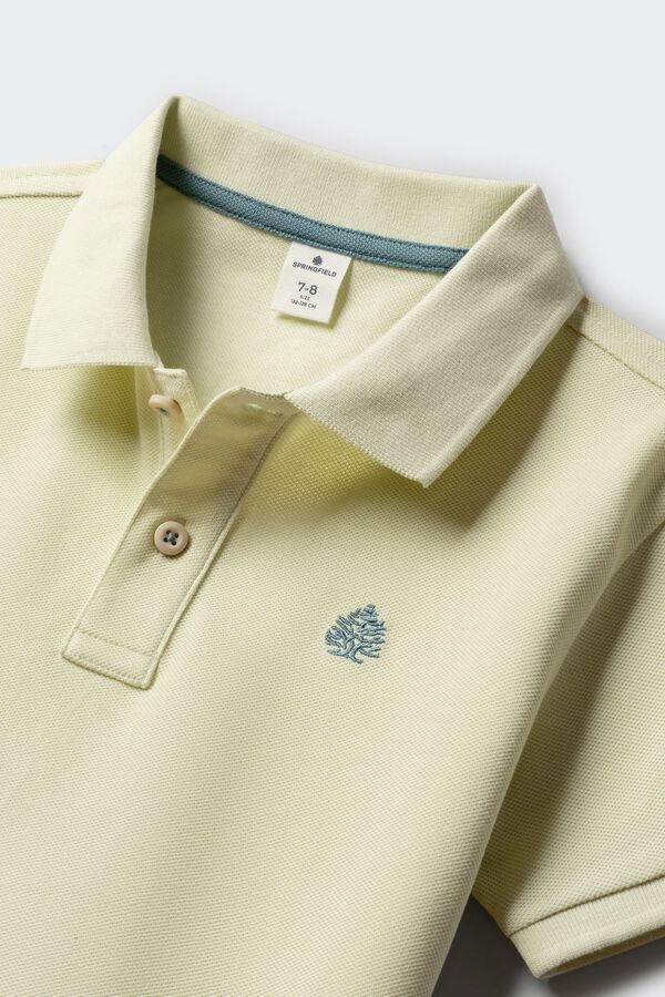 Springfield Kids Polo b&aacute;sico ni&ntilde;o marfil