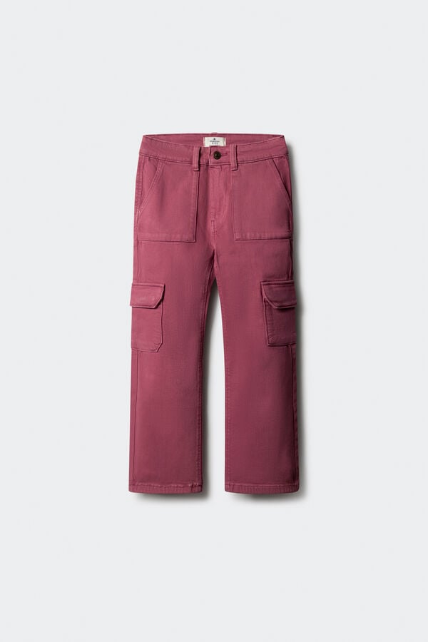 Springfield Kids Cal&ccedil;as cargo menina rosa