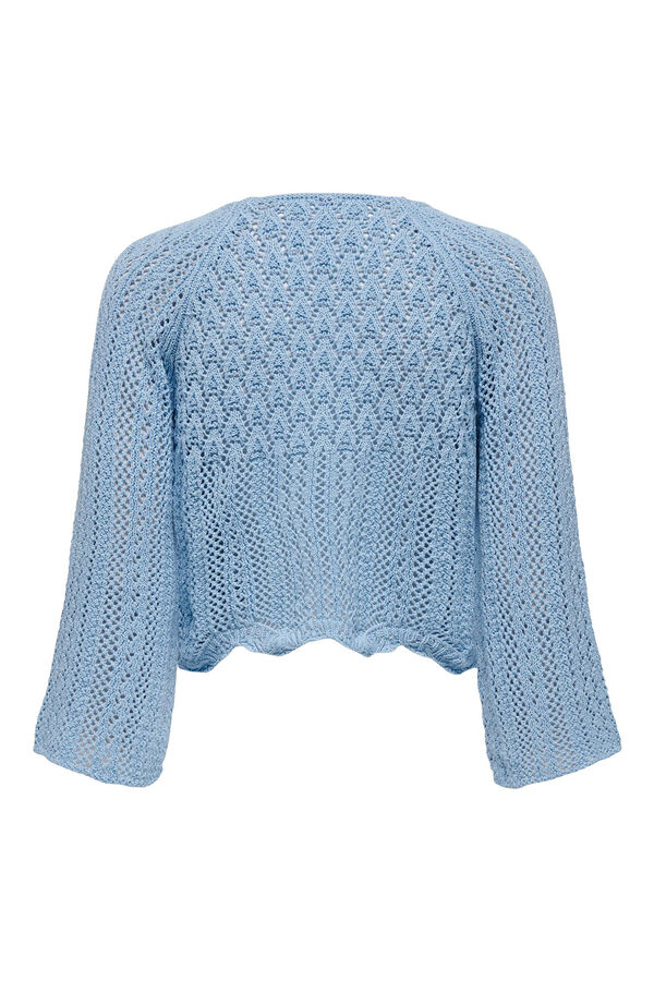 Only Jersey manga campana azul