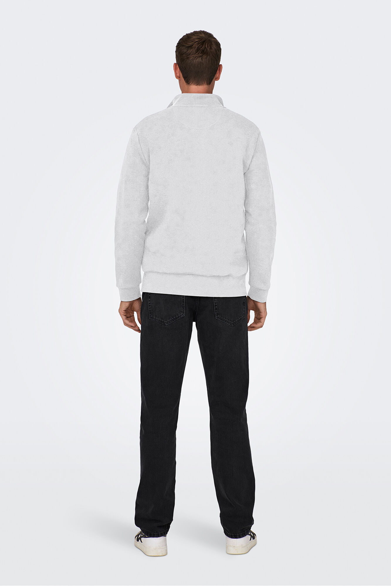 Only & Sons Sweatshirt com fecho-&eacute;clair