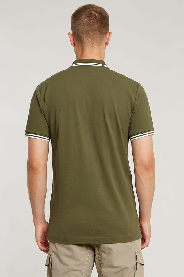 G-STAR Polo de manga curta verde