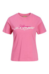 Jack & Jones T-shirt de manga curta rosa