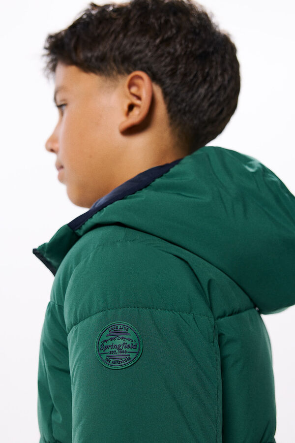 Springfield Kids Casaco acolchoado menino verde