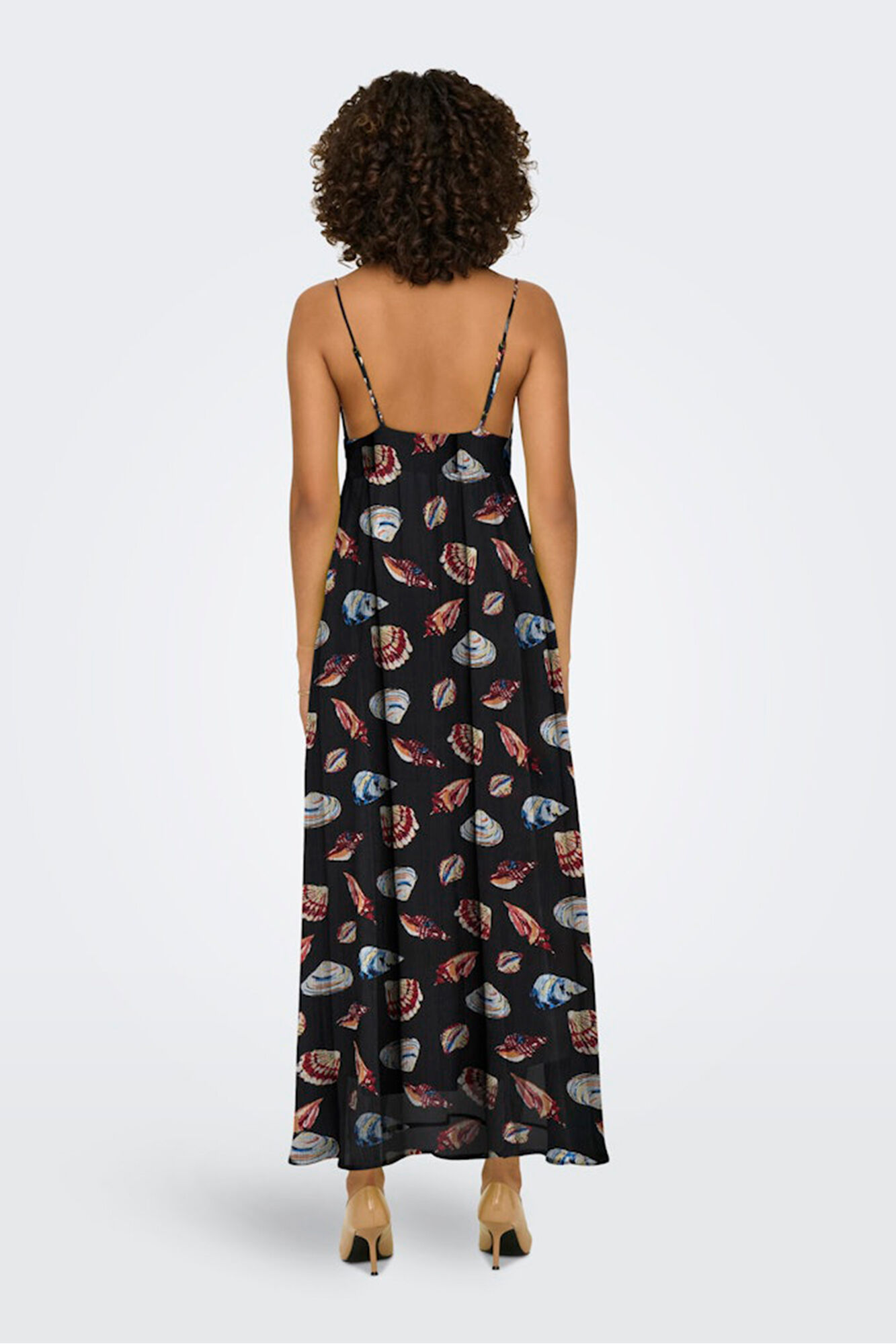 Only Vestido de al&ccedil;as comprido