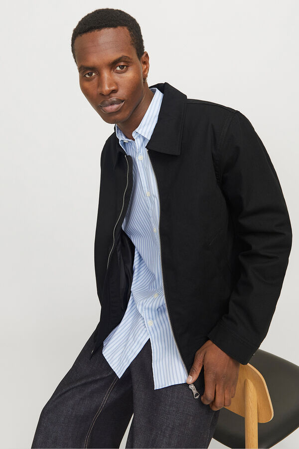 Jack & Jones Chaqueta estilo cortavientos negro