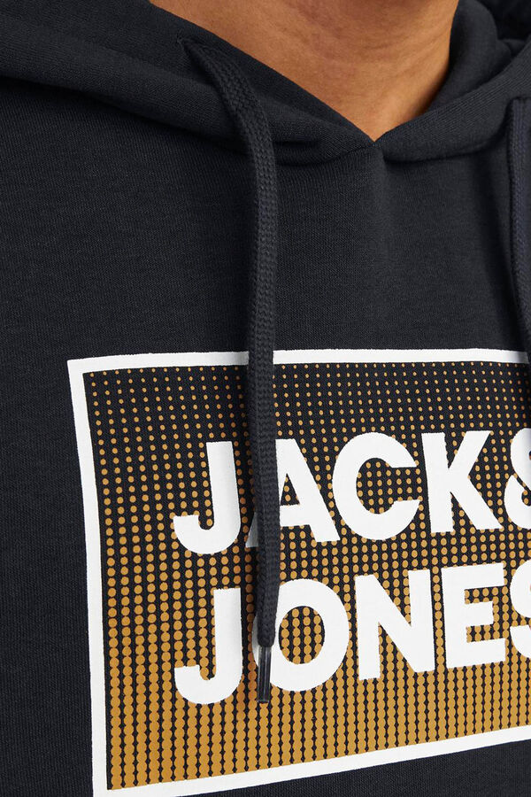 Jack & Jones Sudadera capucha est&aacute;ndar azul