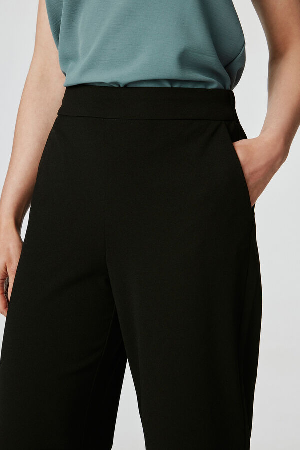 Pieces Pantalón Culotte negro