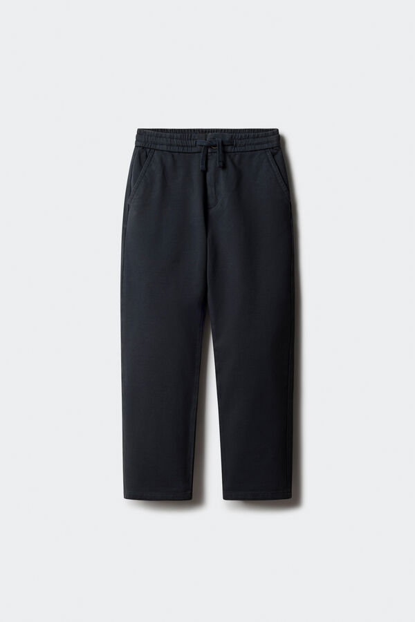Springfield Kids Cal&ccedil;as cal&ccedil;as chino confort&aacute;veis ​​e justas para meninos azul