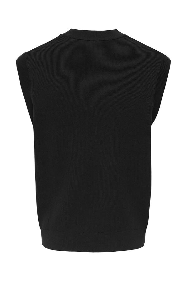 Only & Sons Chaleco punto negro