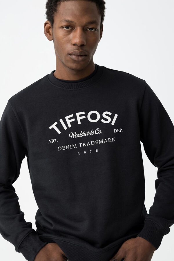 Tiffosi Sweatshirt estampado azul
