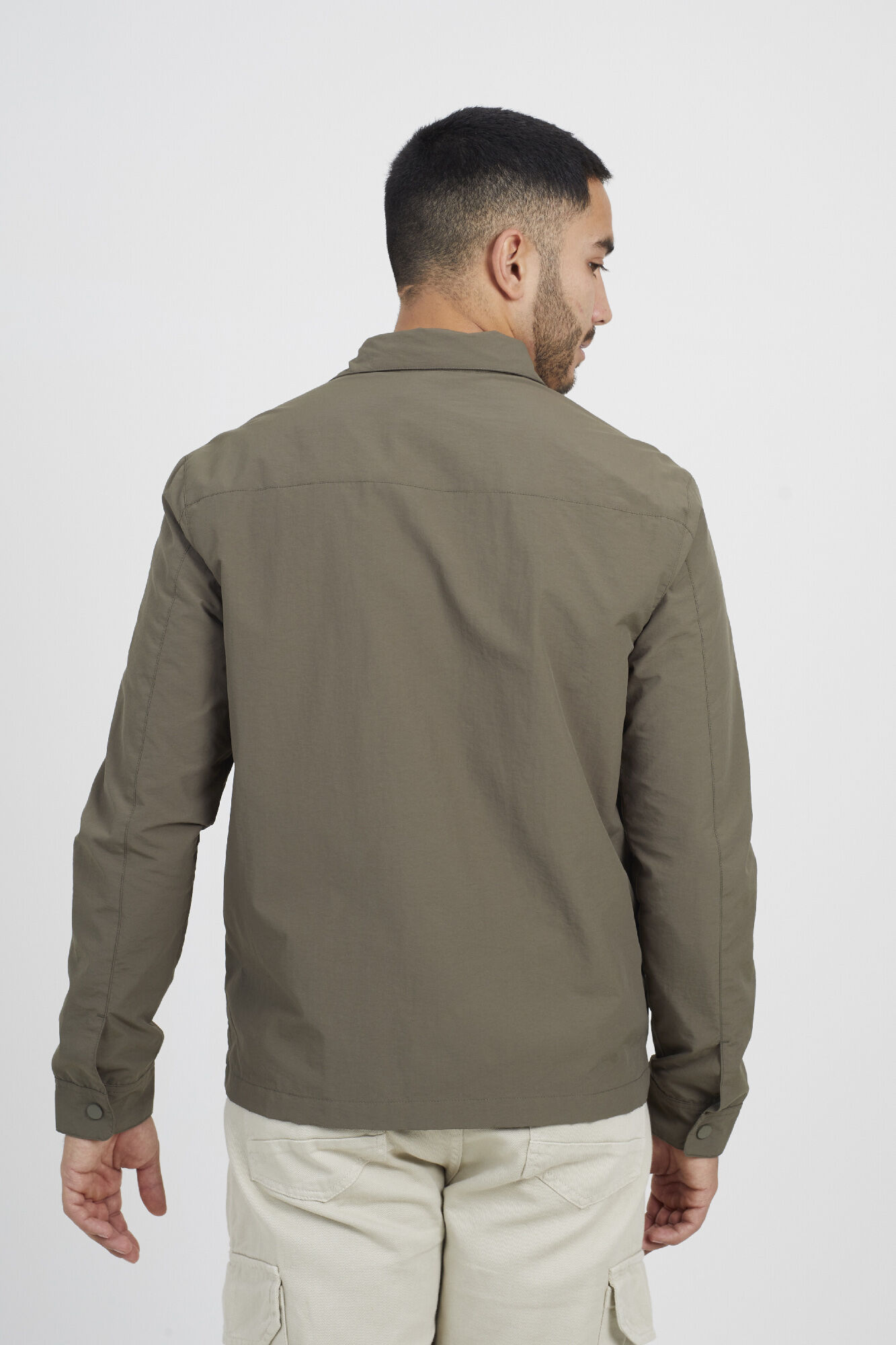 Brave Soul Sobrecamisa con cremallera