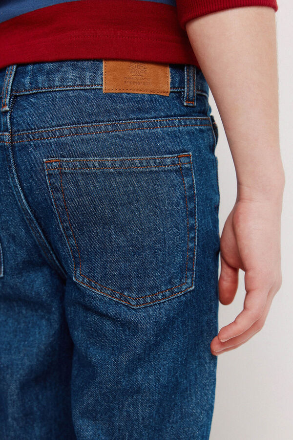 Springfield Kids Cal&ccedil;as leves em denim para crian&ccedil;a azul