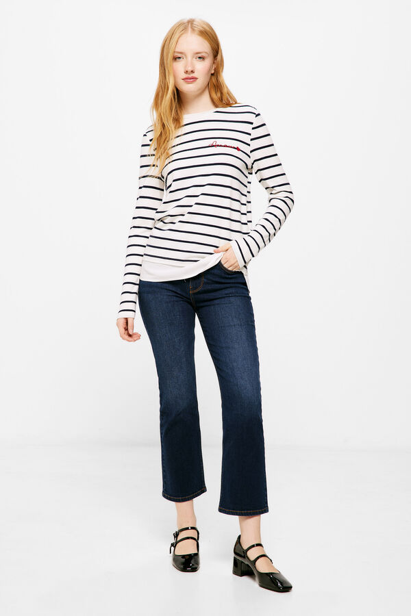 Springfield Camiseta "Amour" Rayas estampado