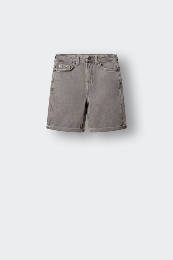 Springfield Kids Bermuda denim b&aacute;sica ni&ntilde;o gris