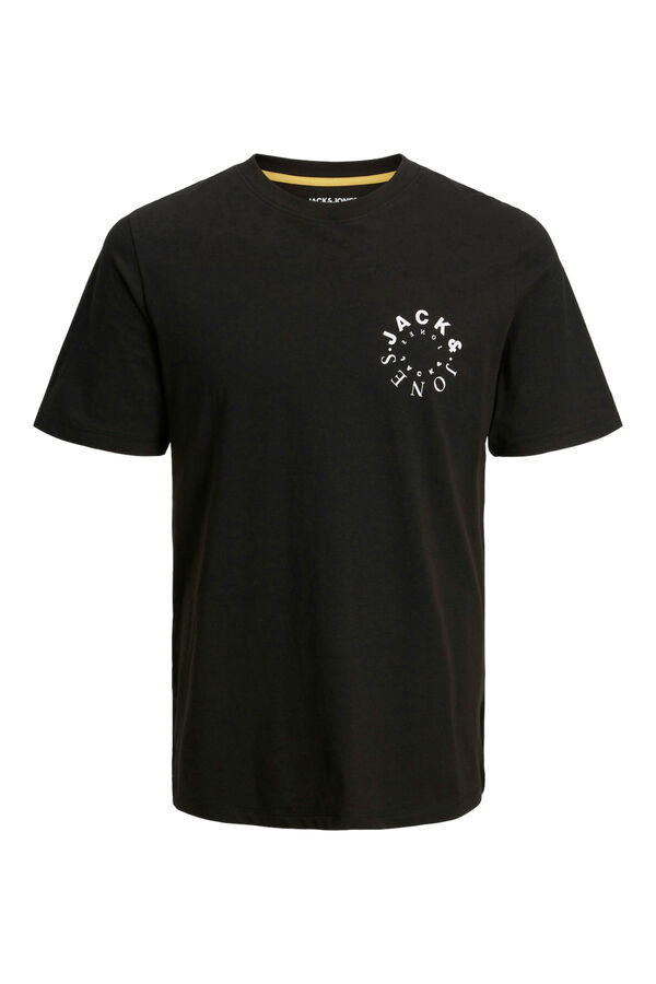 Jack & Jones T-shirt regular fit preto