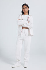 Springfield Kids Pantal&oacute;n jogger ni&ntilde;a blanco