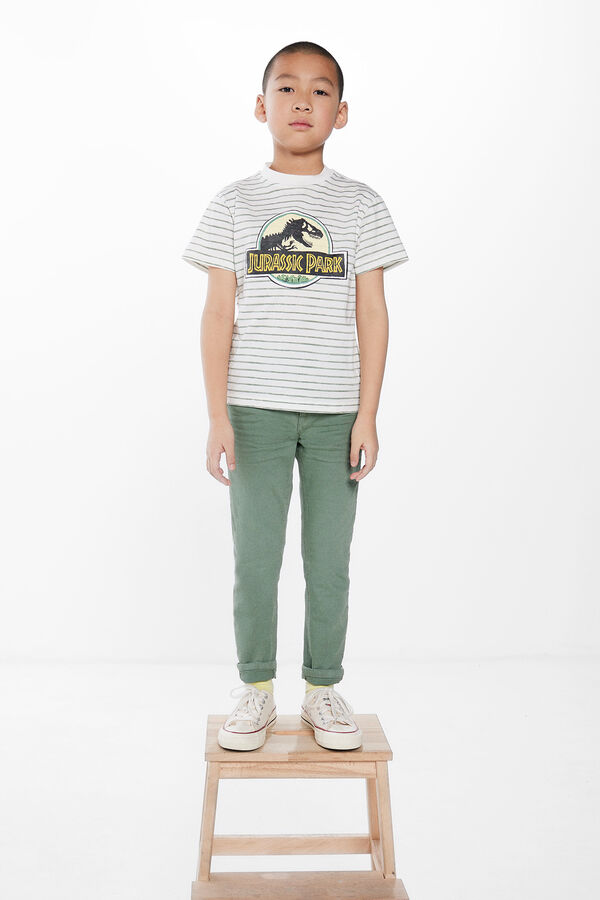 Springfield Kids Camiseta Jurassic Park ni&ntilde;o verde