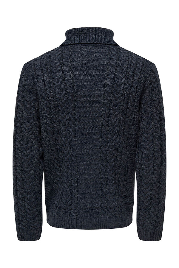 Only & Sons Jersey de punto de hombre regular fit azul