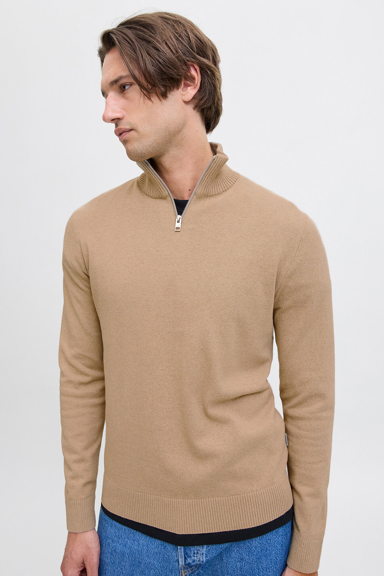 JJ REBEL Jersey cuello cremallera