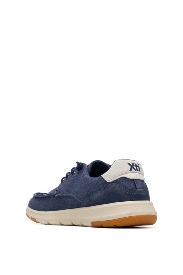 XTI Zapatos n&aacute;uticos marineros azul