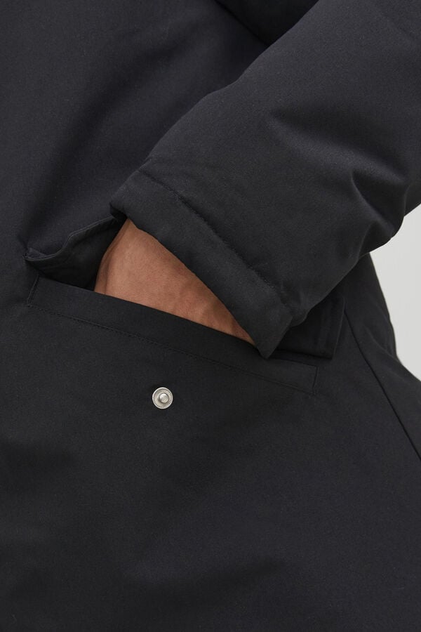 Jack & Jones Chaqueta acolchada cuello alto verde