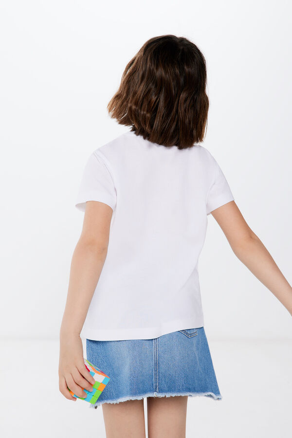 Springfield Kids Camiseta Minnie Mouse niña kaki