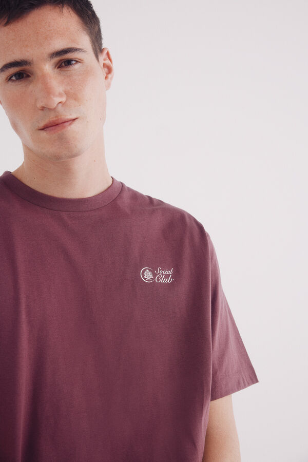 Springfield Camiseta com logo do clube Springfield vermelho