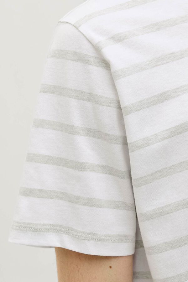 JJ REBEL T-shirt regular fit cinzento