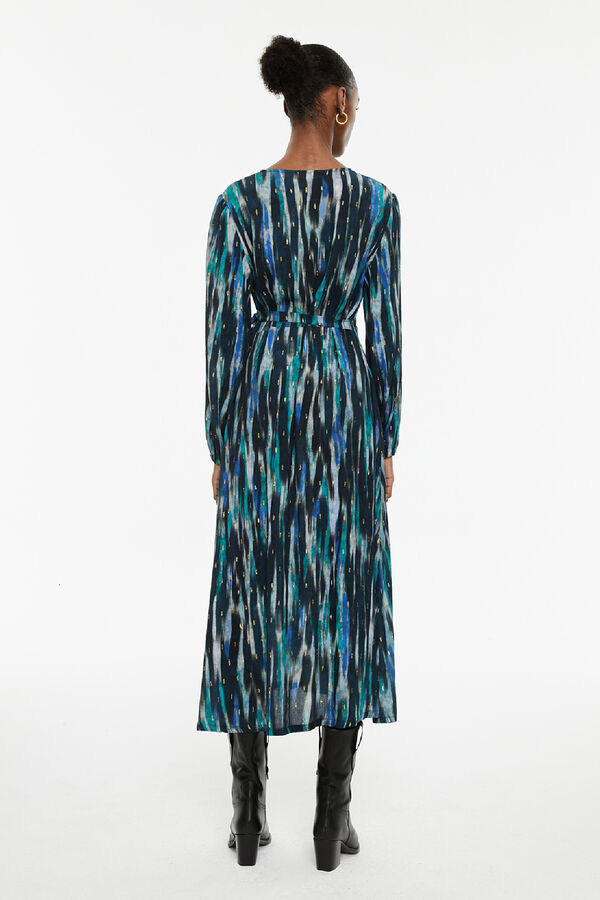 System Action Vestido mini  azul