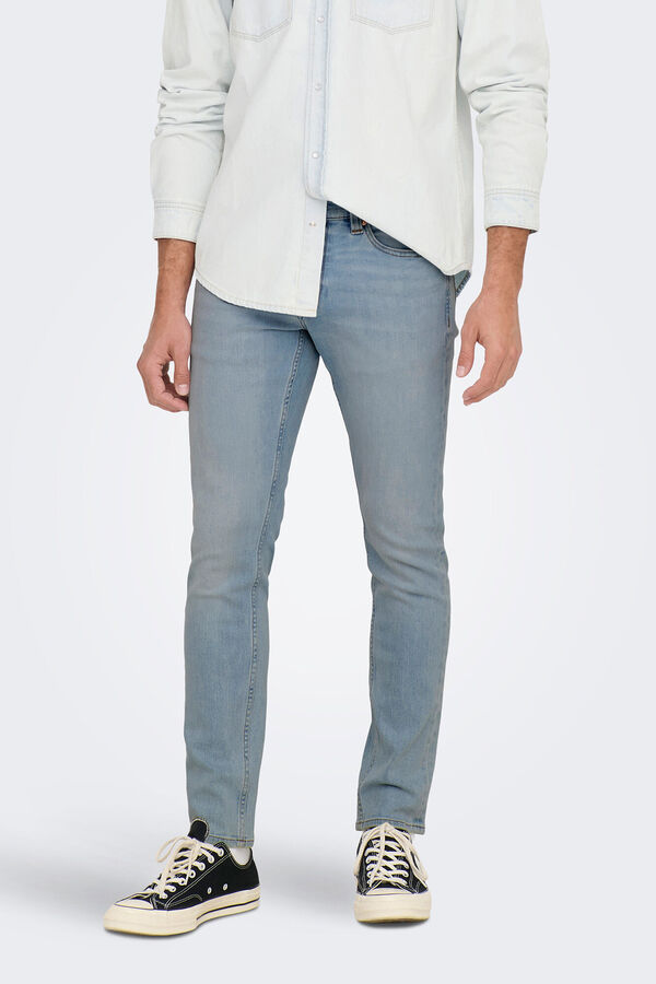 Only & Sons Jeans slim fit azul