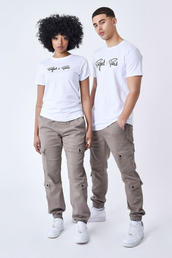 Project X Paris PANTAL&Oacute;N CARGO MULTI BOLSILLOS marr&oacute;n