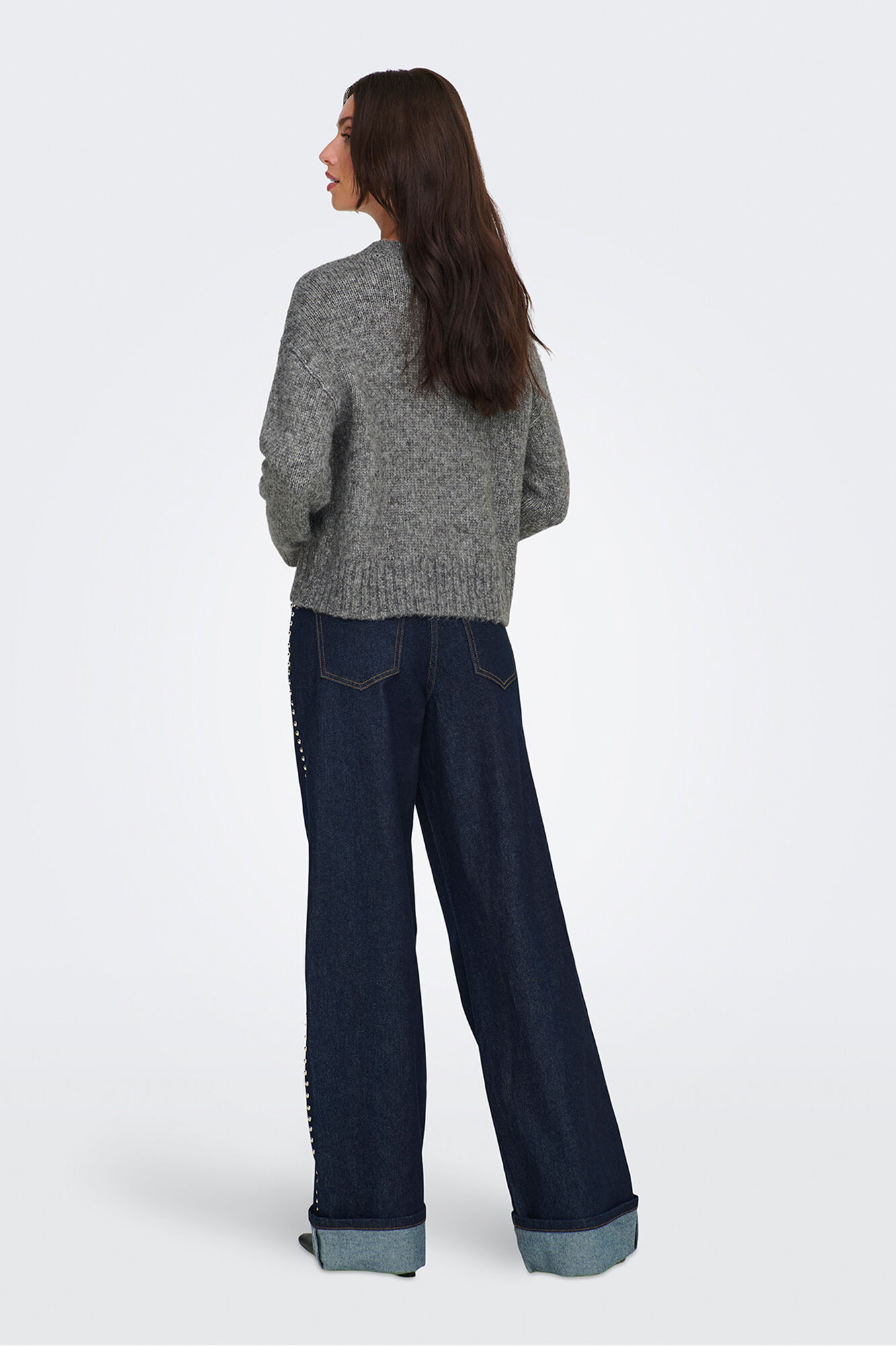 JDY Jersey cuello redondo