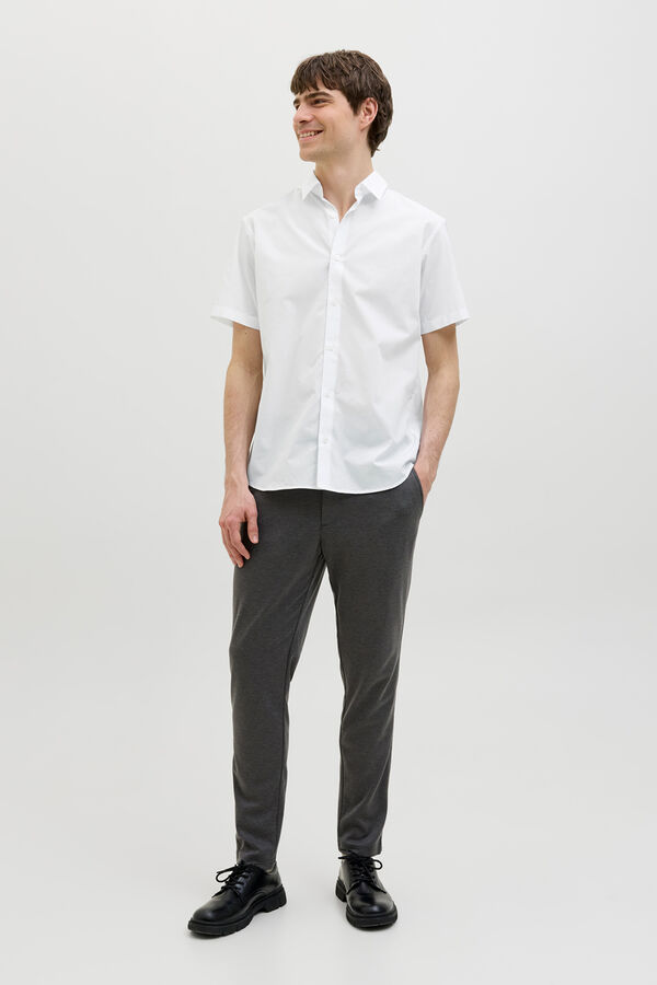 JJ REBEL Camisa regular fit blanco