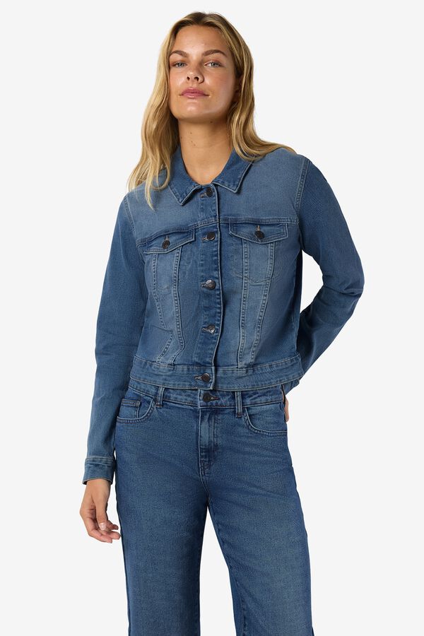 Noisy May Cazadora vaquera slim fit azul