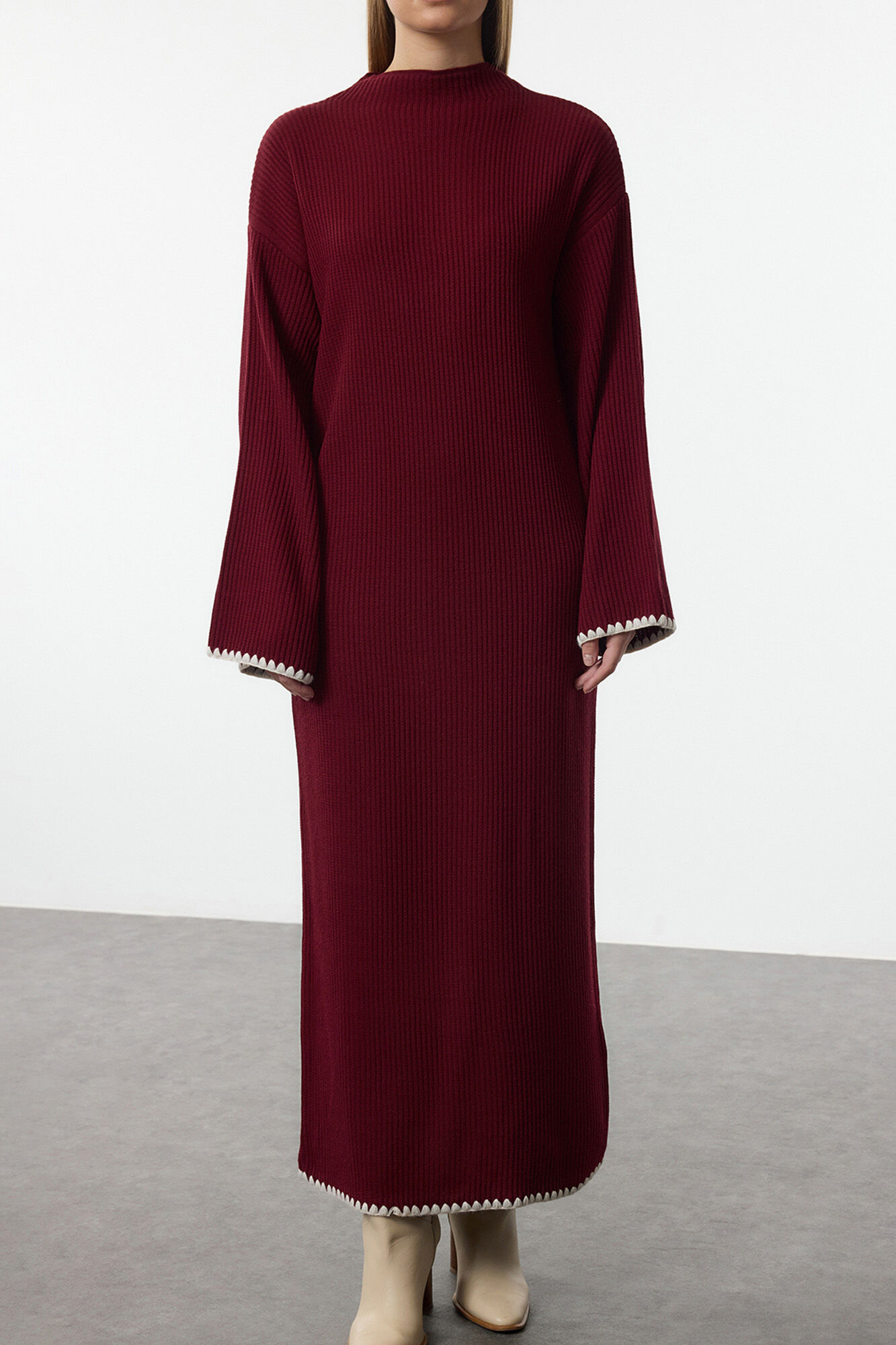 Trendyol Vestido largo de punto