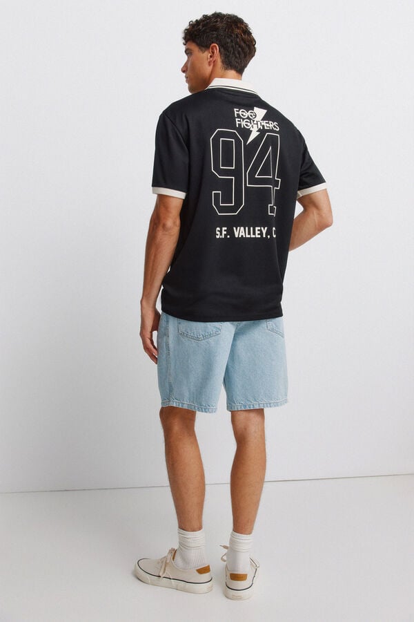 Springfield Bermuda vaquera straight fit azul