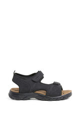 Lois Sand&aacute;lia casual dois fechos preto
