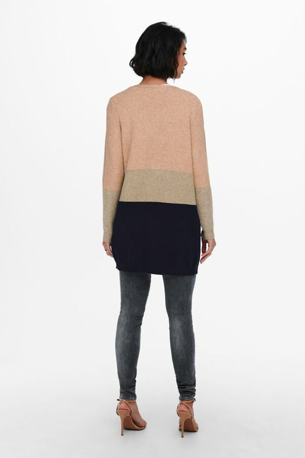 Only Casaco de malha rosa