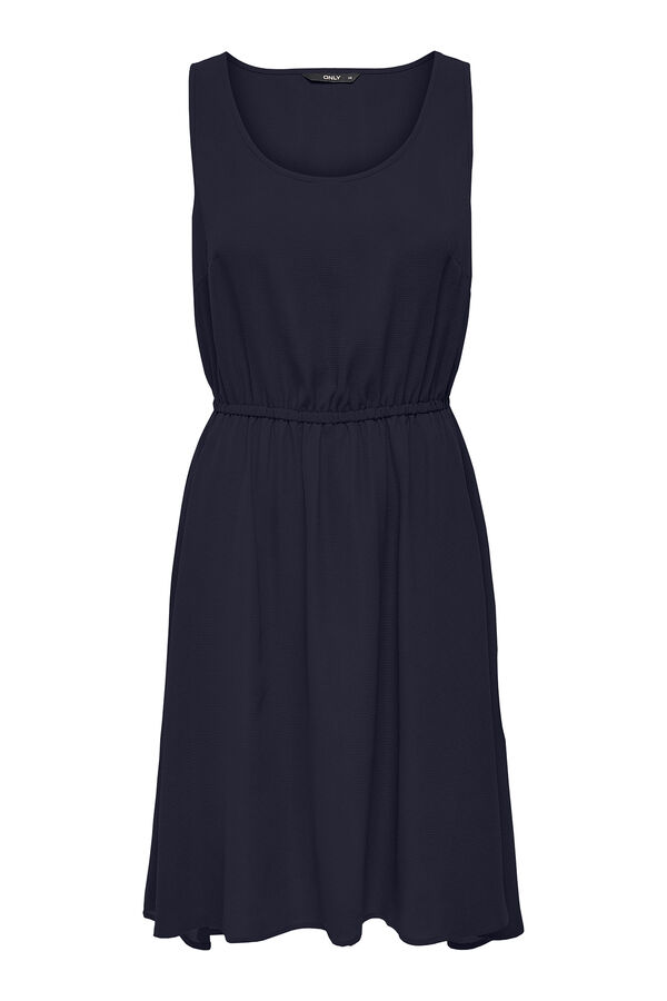 Only Vestido corto sin mangas azul